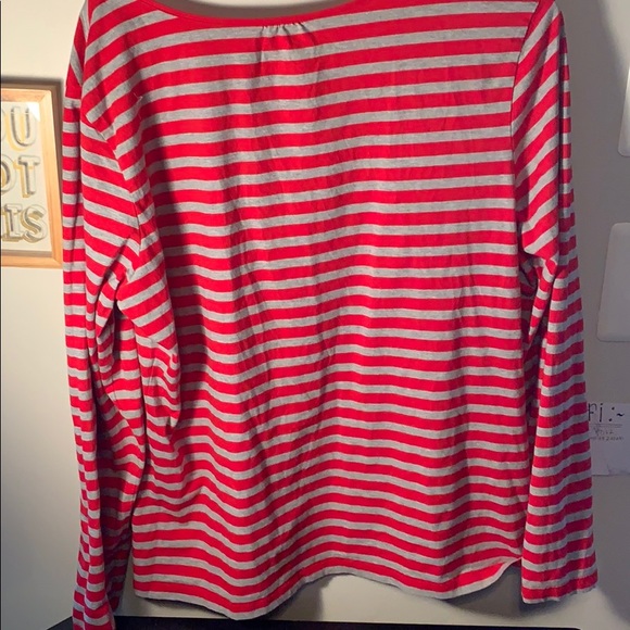 L. L Bean L/S Striped  - Size: XL - Picture 3 of 3